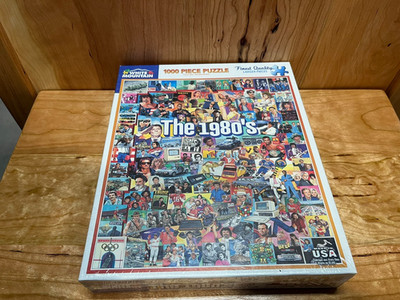 White Mountain The 1980's 1000 Piece Jigsaw Puzzle