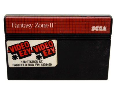Jeu Fantasy Zone Sur Sega Master System - PAL, état Correct