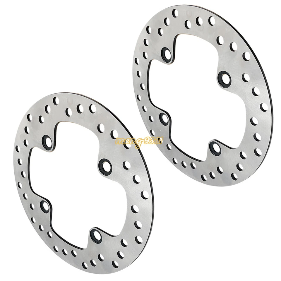 2 x Rear Brake Disc Rotor for Yamaha Grizzly 550 700 YFM550 YFM700 4x4 2007-2020 - Изображение 2 из 4