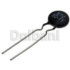 5pcs NTC 5D-11 Thermistor Resistor In Rush Current Limiter 5 Ohms 11mm
