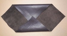 Cowhide Genuine Brown Leather Cut Piece 18" X 32" Made in USA 45cm x 81cm