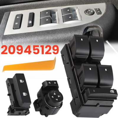Window Control Door Lock Mirror Switch 20945129 for Chevy Silverado GMC Sierra