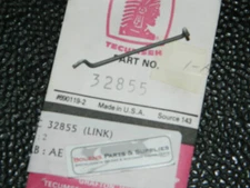 Tecumseh engine governor link 32855 fits some HS40 , NLA part