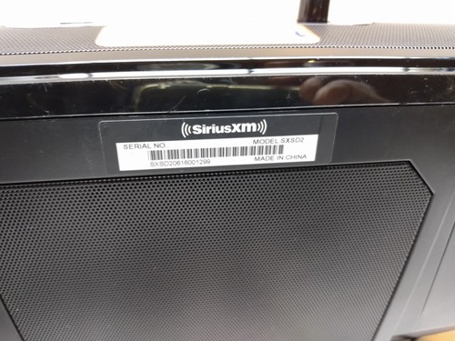 Sirius SXSD2 Boombox Speaker Dock & Starmate4 Satellite Radio - Picture 3 of 6