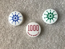 Volley Pinball Machine Pop Bumper Caps  by Gottlieb  ( NEW )