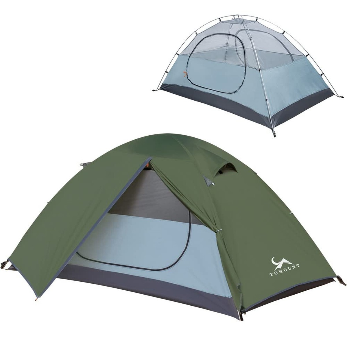 MC TOMOUNT Backpacking Tent 1-2 Person Waterproof MC TOMOUNT Backpacking Tent 1-2 Person Waterproof