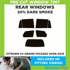 For Citroen C4 Grand Picasso 2006-13 Pre Cut Window Tint Kit 20% Dark Rear Film