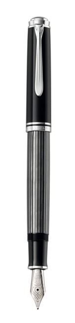 Pelikan M805 Black-stripes EF-nib 極細字 Pelikan M805 Black-stripes EF-nib 極細字