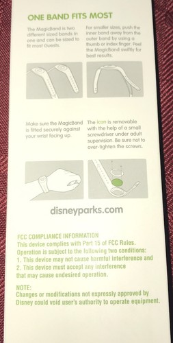2021 Disney Parks Kingdom Of Cute Magicband LR Unlinked Figment Orange Bird - Picture 5 of 5