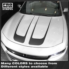Dodge Charger 2015 2016 2017 2018 2019 Hood Accent Decals Stripes