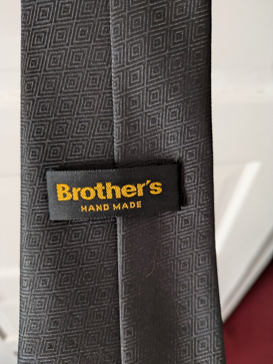 Brother's New Orleans Bourbon St Neck Tie Polyester Drunk Lamp Post Blk 58" VTG View 4