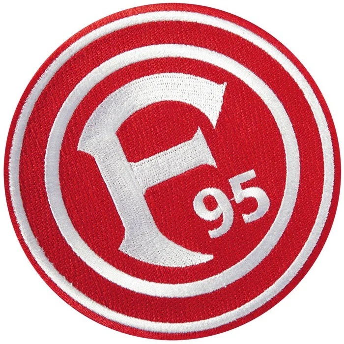 Aufnäher Fortuna Düsseldorf Logo - 8 x 8 cm