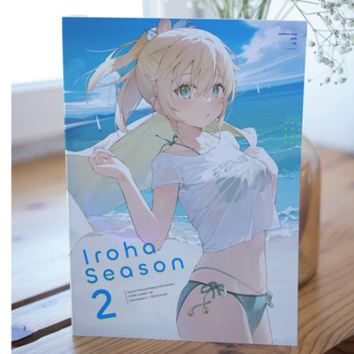 Iroha Season 2 Hololive Art Book Kazama Iroha Hanamori B5/28P Doujinshi C102