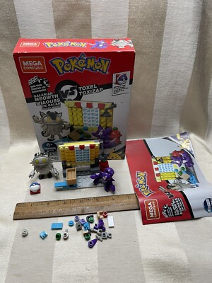 POKEMON 114pc GALARIAN MEOWTH vs TOXEL Building Set 2020 Mega Construx