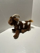 ADORE 15" Standing Mocha the Spotted Goat Plush Stuffed Animal Toy