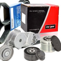 Bosch 6PK1660 Keilrippenriemen-Satz + Spanner FüR Audi Seat Skoda VW