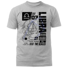 Libra Zodiac Sign Horoscope Astrological Graphic T-shirt
