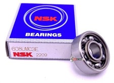 NSK 608 UM C3 Deep Groove Ball Bearing Open type No Seals 8x22x7 mm