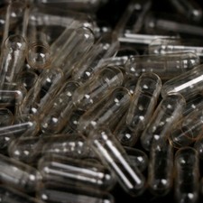 200x Standard Size Empty Capsules Gelatin Capsule Hollow Hard Gelatin Separated