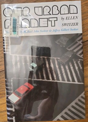 Vtg 1980 1st Ed Ex-lib Book By Ellen Switzer City Growth, Problems, Future Of...