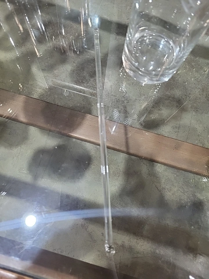 Nueva jarra mezcladora alta vintage moderna de mediados de siglo Javit cristal lluvia cóctel  Foto 2 de 4