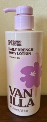 乳液・ミルク Victoria Victoria's Secret Pink Daily Drench Body Lotion Vanilla Coconut