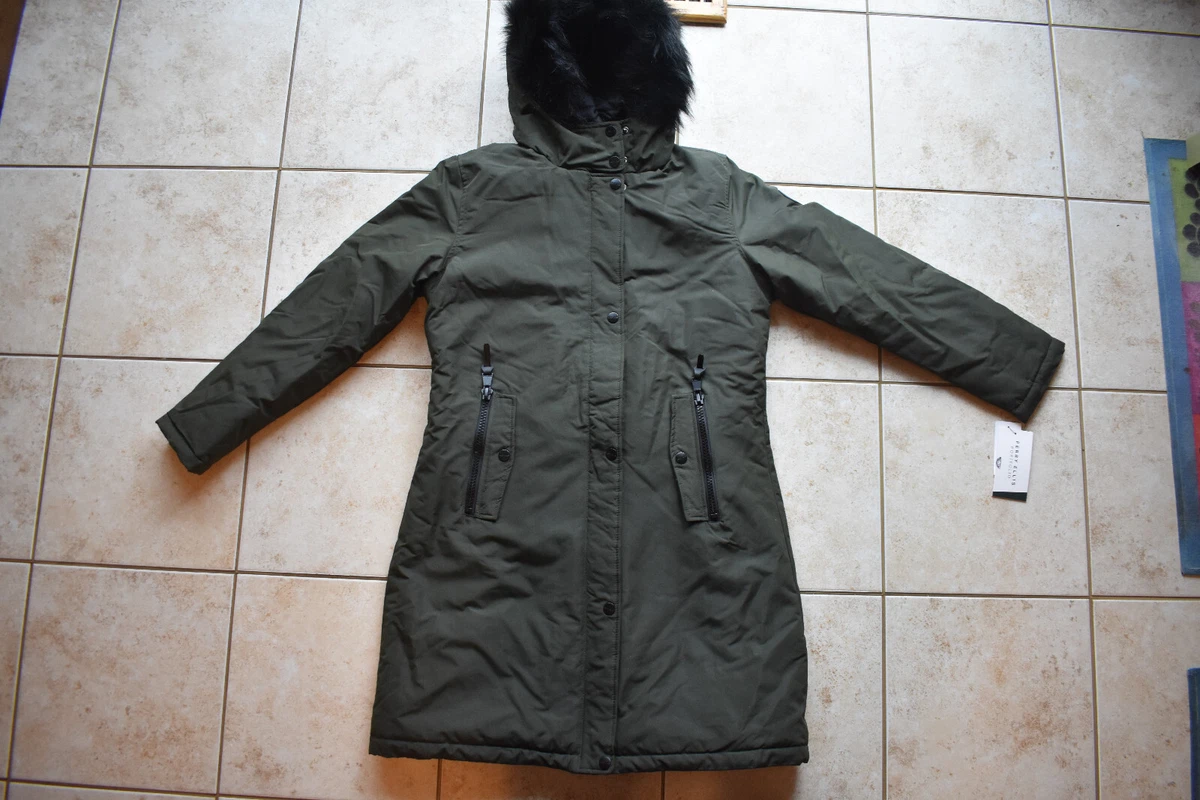 Long olive clearance green winter coat