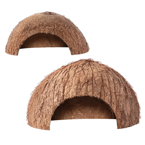 2pcs Hermit Tank Snail Terrarium Ding Fo Reptile Hide Oots Ta Niteel 2 Pas