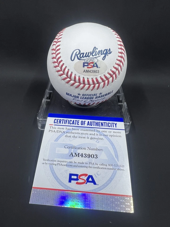 Kris Bryant Signed Rawlings ROMLB Baseball PSA/DNA Colorado Rockies - Image 2 of 2