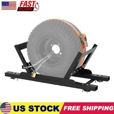 Adjustable Semi Truck Spare Tire Rack With Theft-resistant Lock Heavy-duty Steel