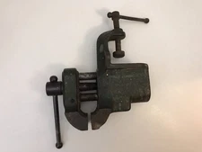 Walker Turner THE DRIVER LINE Bench Vise Vice Clamp On Grip Made In USA VINTAGE