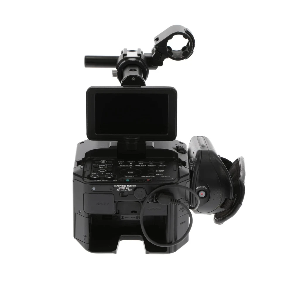 SONY NEX-FS100J NXCAM Camcorder 580h Ver.2.00 USED FROM JAPAN - Image 4 of 4