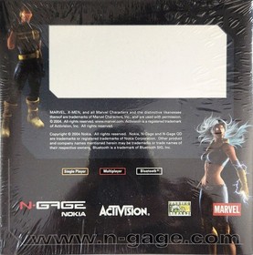 X-Men Legends (Nokia N-Gage) - MEDIA KIT - BRAND NEW - VERY RARE-SEALED