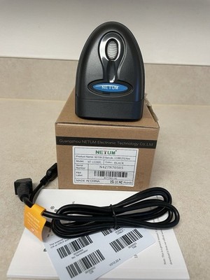 FOR PARTS READ -NETUM 2D Barcode Scanner 2.4G Wireless & Bluetooth & USB Wired
