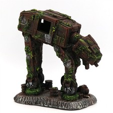 Aquarium Decoration Resin Robot Dog Ornament Fish Tank Landscaping Ornaments