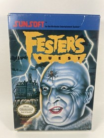 Fester's Quest - Nintendo Entertainment System NES - CIB Complete Tested