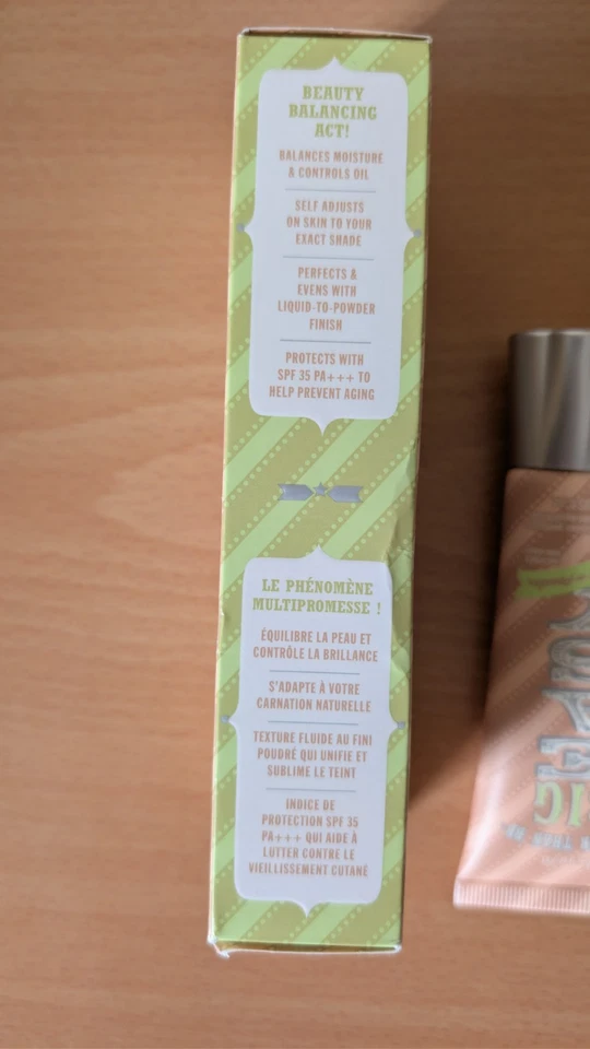 Benefit Big Easy Bigger Than BB - Liquid to Powder Foundation 05 Beige 35ml NEW - Image 3 of 4