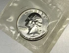 1961 Washington Proof Quarter U.S. Coin 25c Proof 25 Cents in mint cello - 3482
