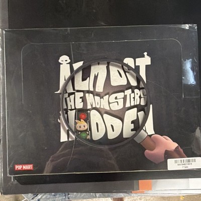 Pop Mart The Monsters Almost Hidden Sealed Case Labubu Blind Box Set