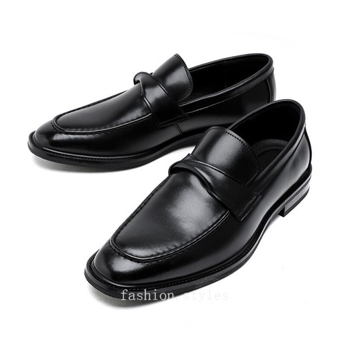 British Mens Business Shoes Nightclub Pointed Toe Leather Plus Size Casual Shoes - Picture 17 of 18