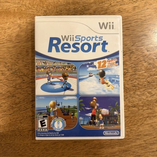 Wii Sports Resort (Nintendo Wii, 2009) CIB with Manual Tested Complete Read !!!