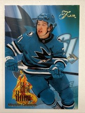 2025-26 25/26 Flair Hot Hues #23 Macklin Celebrini San Jose Sharks