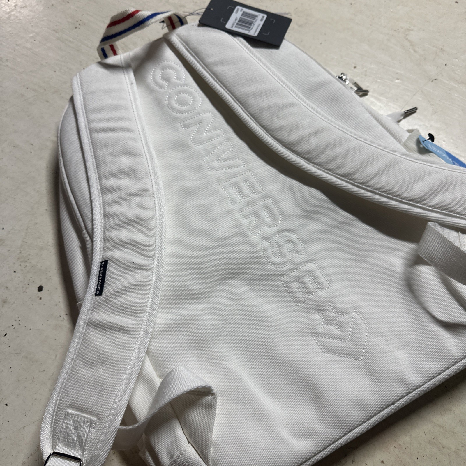 Converse All Star Unisex Egret White Backpack School New Chuck Taylor Canvas Bag thumbnail 8