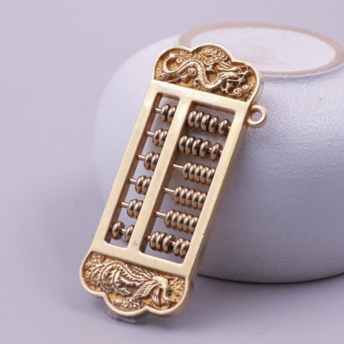 Abacus Pendant Key Chain Chinese Keychain Ring Accessories Holder - Picture 11 of 12