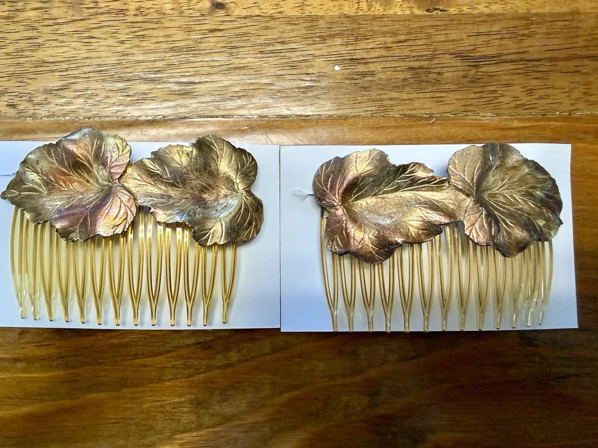 Gold Plastic Hair Hair Combs for Women for sale | eBay