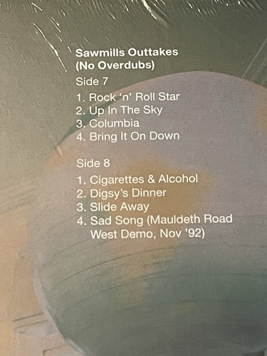 Oasis Definitely Maybe 30th Anniversary Deluxe Ultimate Bundle LP CD Cassette - Picture 9 of 24