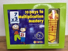 Learning Wrap Ups 10 Days Multiplication Mastery Book Keys CD Self-Correcting