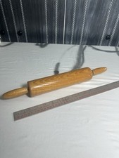 Vintage Drewniany wałek rolkowy o średnicy 17 2,25 Kuchnia Narzędzie do pieczenia Dekoracja przyborów