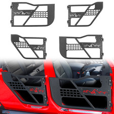 4x Frontrear Tube Half Doors For 2018-2026 Jeep Wrangler Jlgladiator Jt Safari