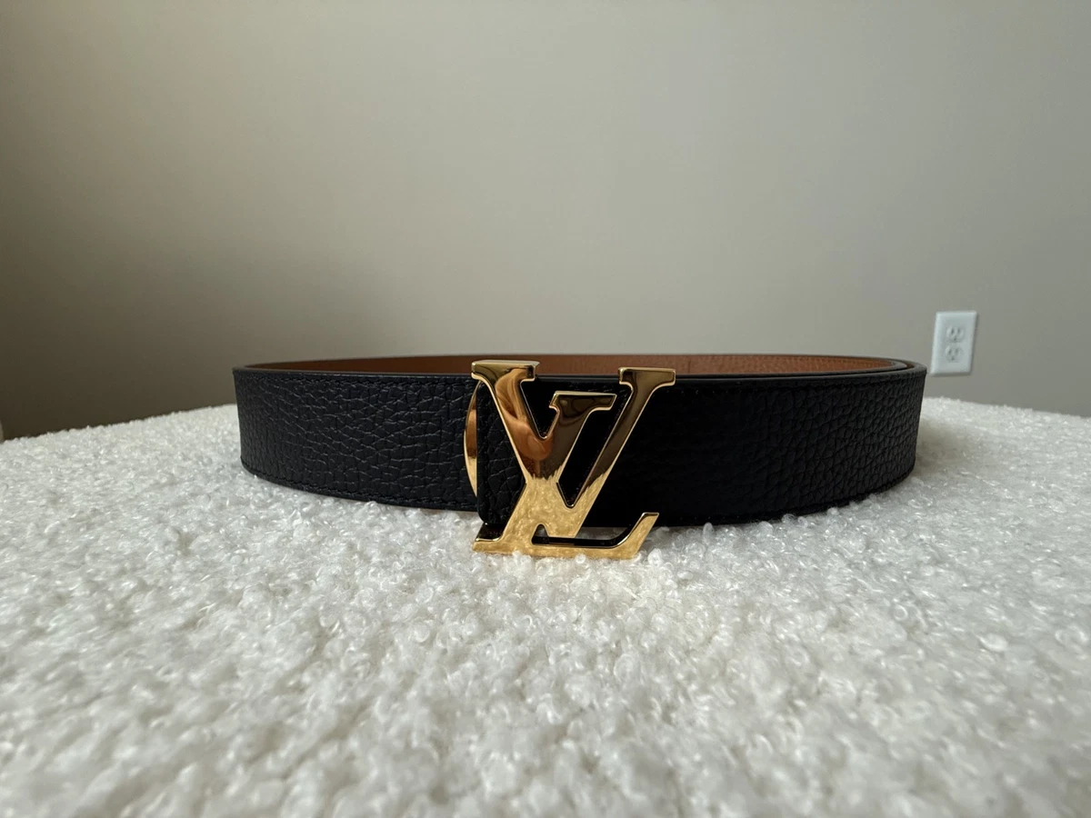 Louis Vuitton Leather Black Belts for Men for sale | eBay